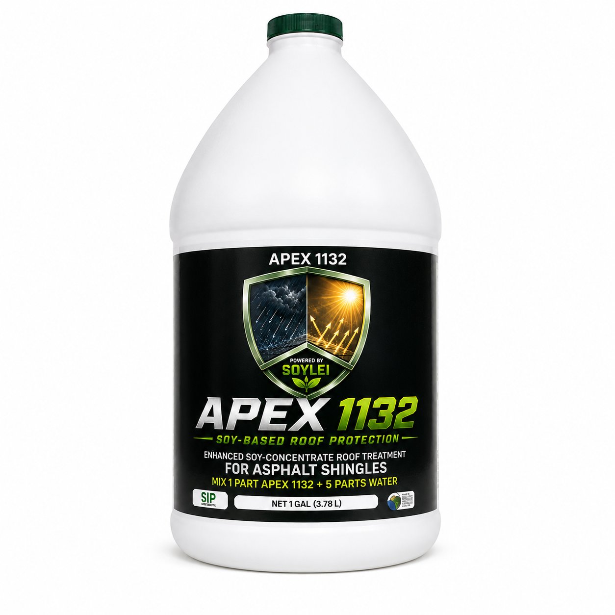APEX-1132 Soy-Based Roof Rejuvenation Treatment 1 Gallon